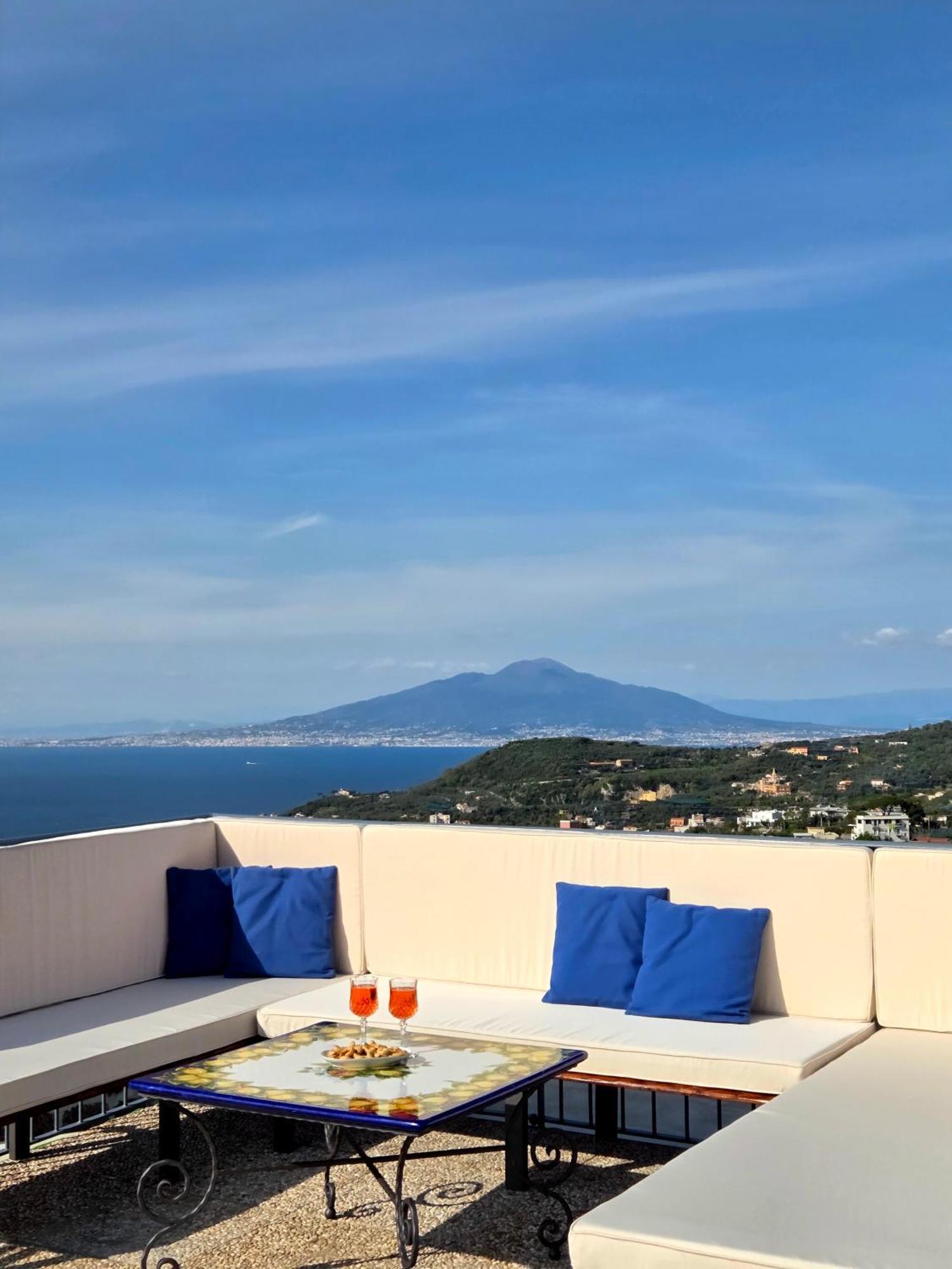 Villa Sun & Relax, Relaxing Location With Seaview à Massa Lubrense Extérieur photo