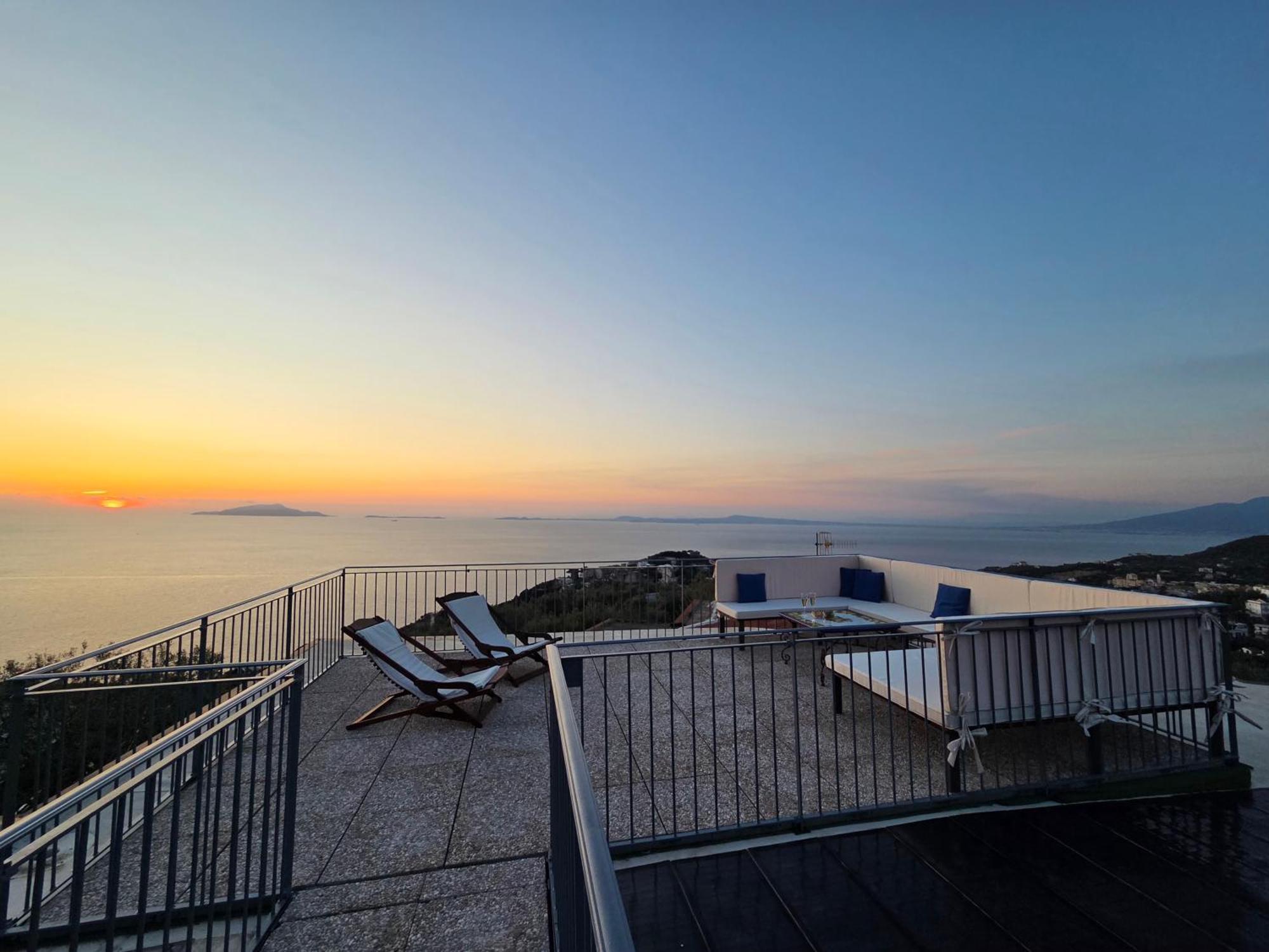 Villa Sun & Relax, Relaxing Location With Seaview à Massa Lubrense Extérieur photo
